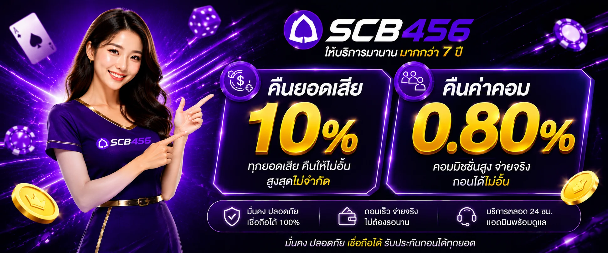 SCB456 ทางเข้าเว็บตรง สมัครสมาชิก ฝากถอนออโต้ 24 ชม.